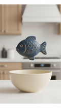 Iron fish for gentle enrichment